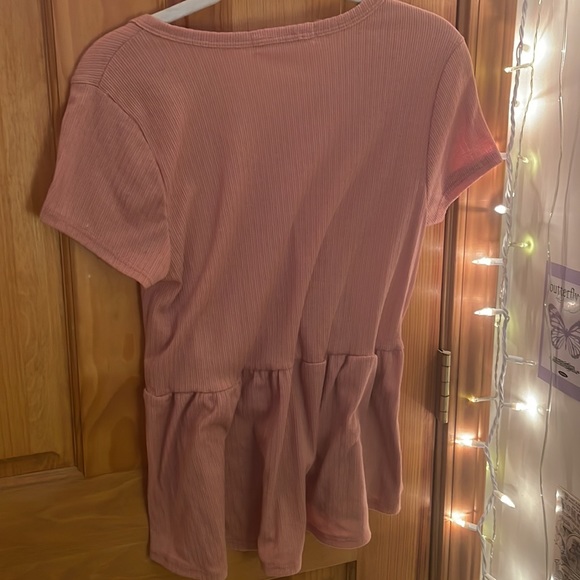 Pink T-Shirt/Blouse - Picture 3 of 3